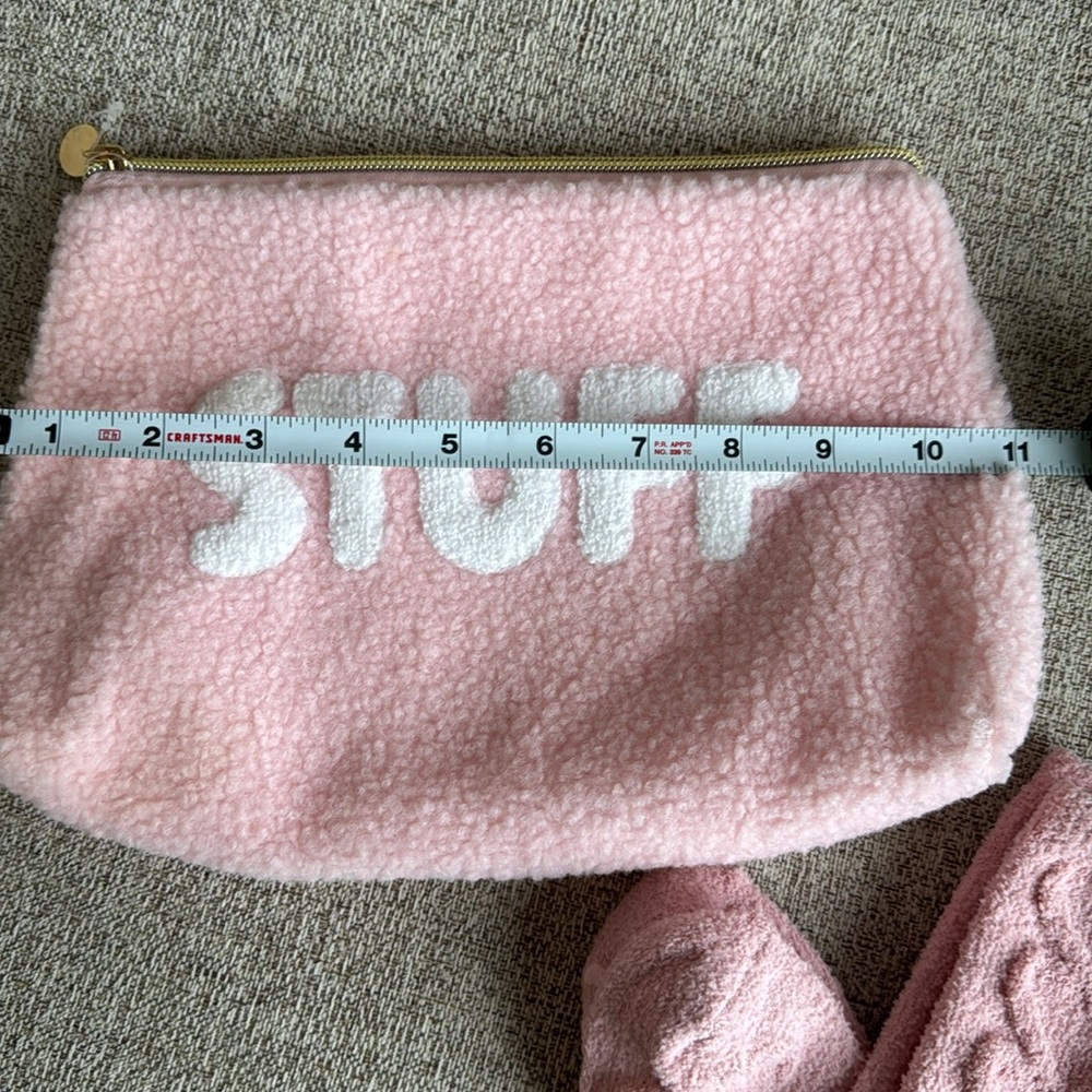 Pink Fleece Accessory Set - Picture 4 of 5